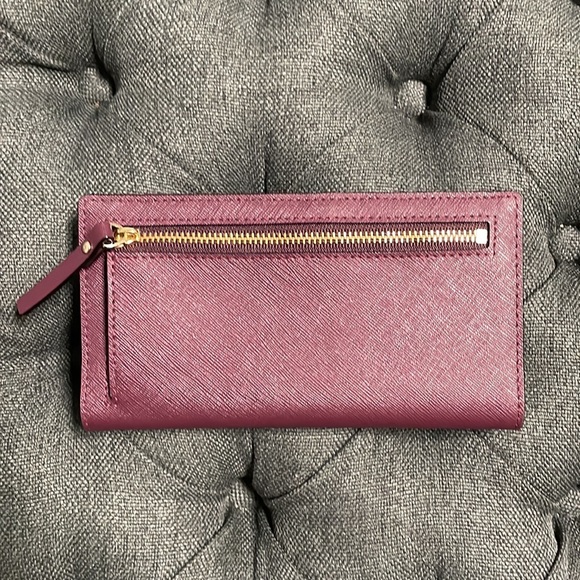 Kate Spade Plum Color Wallet EUC - Picture 5 of 5